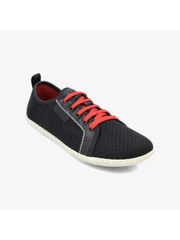GROUNDIES FLEX Black Red | Barefoot tenisky