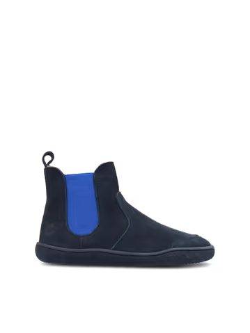 Dětské Barefoot Zateplené Kotníkové Boty GROUNDIES® Everyday Kids Modré