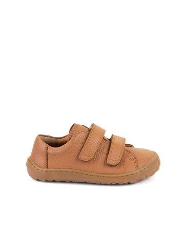 FRODDO TENISKY BAZE LEATHER D-VELCRO Cognac | Dětské barefoot tenisky