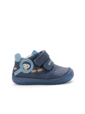 Dětské barefoot tenisky D.D.STEP S070-52576 Světle Modrá svítivá