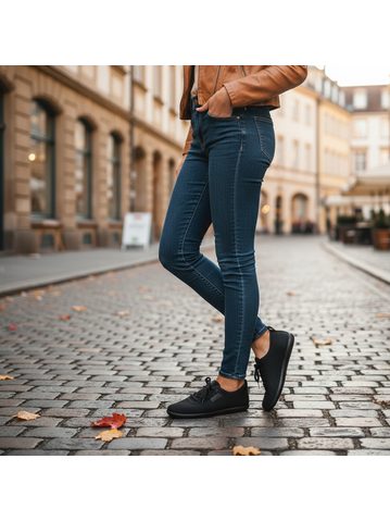 GROUNDIES® Lyon Grey Ženske Barefoot Superge