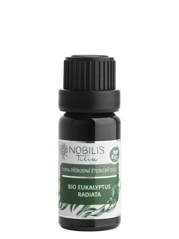 Nobilis Tilia éterický olej Bio Eukalyptus radiata 2 ml tester sklo
