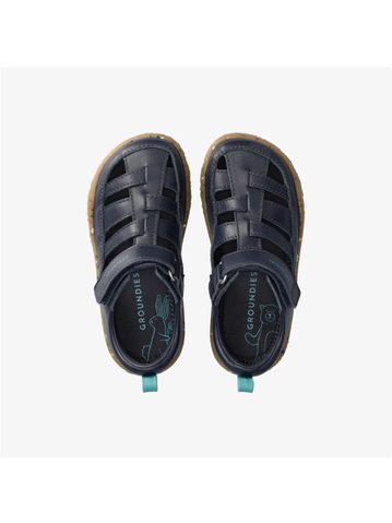 Dětské Barefoot Sandály GROUNDIES® Noto 2.0 Modré
