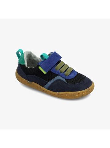 Dětské Barefoot Tenisky GROUNDIES® Lou 2.0 Modrá Mint
