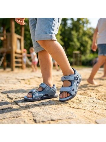 DOCKERS BY GERLI Sandály Modré | Dětské barefoot sandály