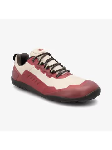 Dámské Barefoot Outdoorové Boty GROUNDIES® All Terrain Low 2.0 Červeno Žluté