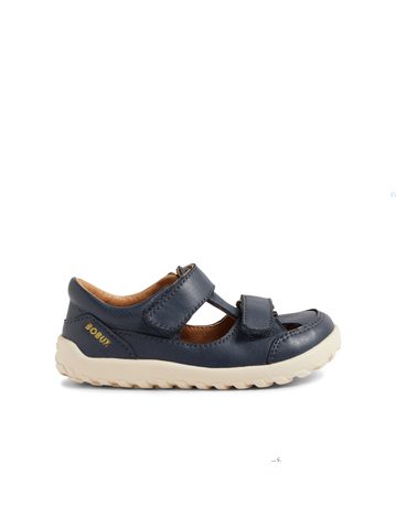 BOBUX ALPHA TROOP Navy | Dětské barefoot sandály  1