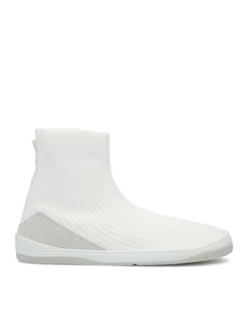 Dámské Barefoot Kotníkové Slip-On Boty GROUNDIES® Kobe Bílé