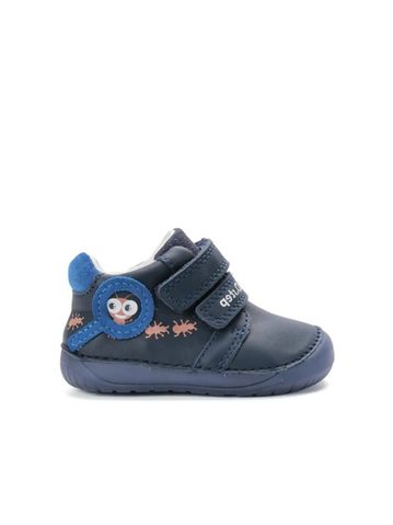 D.D.STEP S070-52576A Tmavě Modrá svítivá | Dětské barefoot tenisky