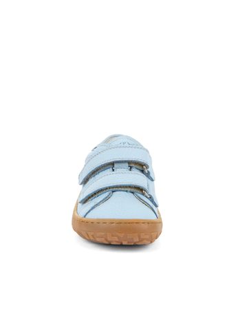FRODDO TENISKY BAZE LEATHER D-VELCRO Light Blue | Dětské barefoot tenisky