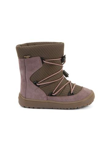 Детски боси зимни обувки FRODDO TEX TRACK WOOL, тъмнорозови