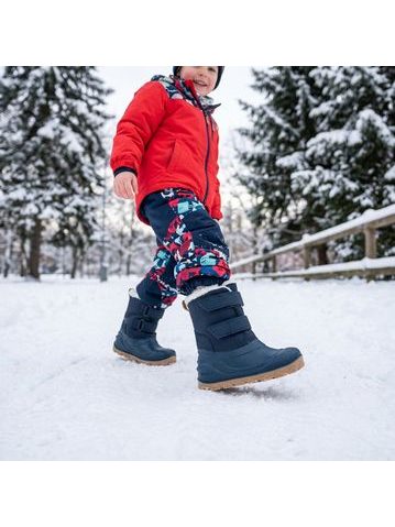 Children's Barefoot Winter Boots RAYVE SNOWSTORM Dark Blue