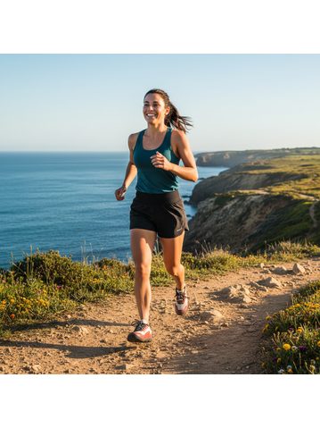 GROUNDIES® All Terrain Low 2.0 Blush/Lemon Женски Barefoot Туристически Обувки