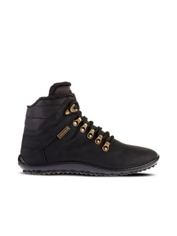 Barfußschuhe LEGUANO HUSKY schwarz Knöchelstiefel
