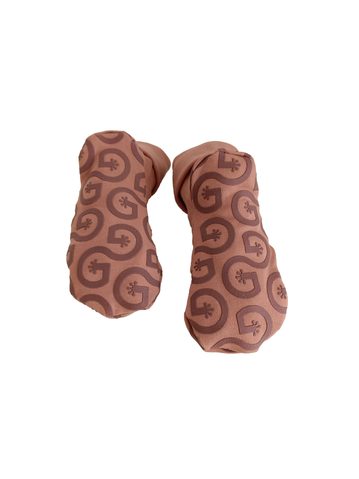 Protiskluzové ponožky GECKOECO Mocha 1