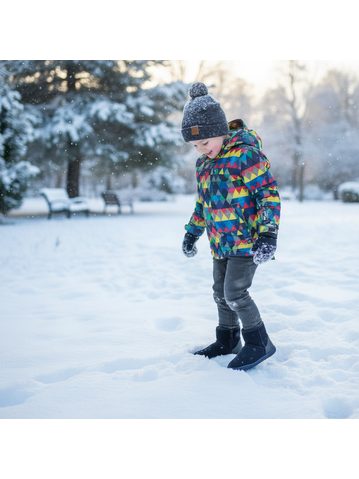 GROUNDIES® Mini Cozy Blue Детски Barefoot Ботуши