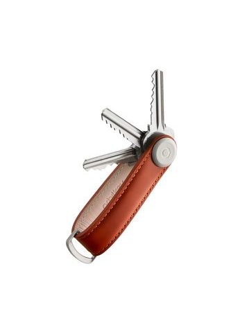 Klíčenka Orbitkey 2.0 Cognac & Tan Stitching