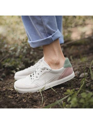 Dámské Barefoot Tenisky GROUNDIES® Nova GS1 Béžovo Růžové