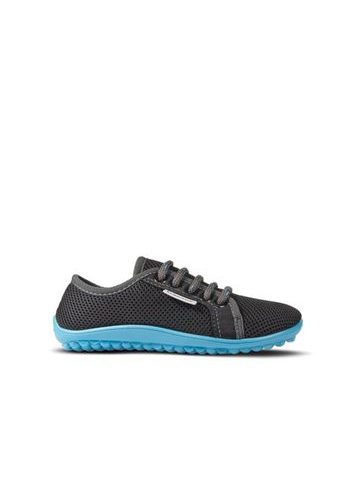 Dětské Barefoot Tenisky LEGUANO LEGUANITO AKTIV antracitové blue