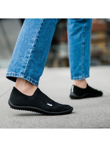 LEGUANO SCORE Black | Barefoot tenisky