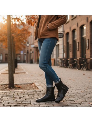 GROUNDIES® Phoenix 2.0 Brown Ženske Barefoot Gležnjače