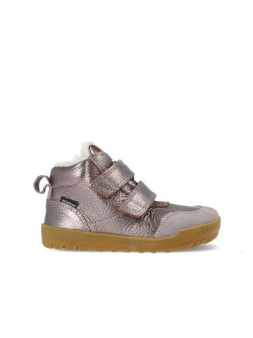 Detské barefoot zimné zateplené topánky RAYVE TALINN 3.0 ružovo-zlaté