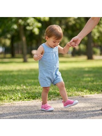 JOMA TEDDY BABY White Blue | Dětské první barefoot tenisky