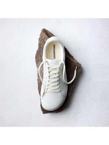 Barefoot Tenisky GROUNDIES® Zero Bílé