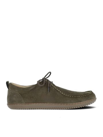 Barefoot+ Mokasíny GROUNDIES® Cricket Khaki