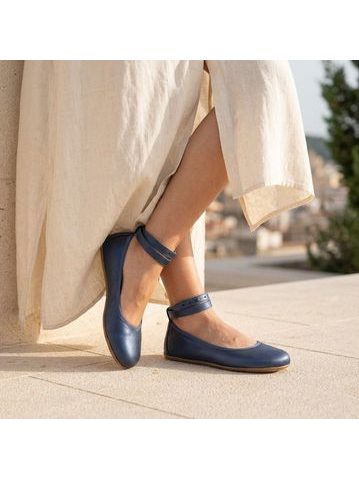 AYLLA BAREFOOT BALERÍNY Blue | Dámské barefoot baleríny