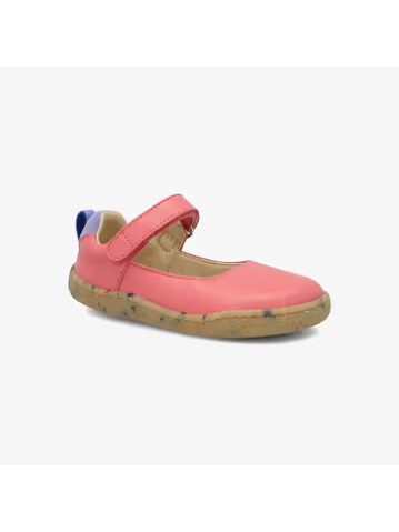 Dětské Barefoot Sandály GROUNDIES® Stella Kids Zářivě Růžové