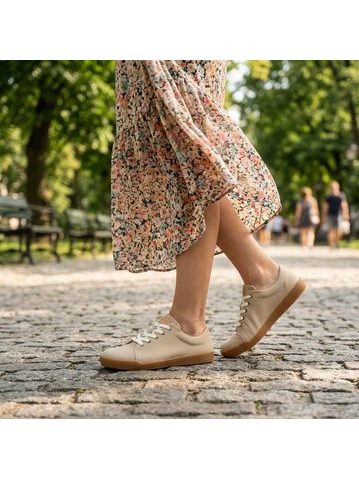 RAYVE WOODSTOCK Beige | Barefoot tenisky