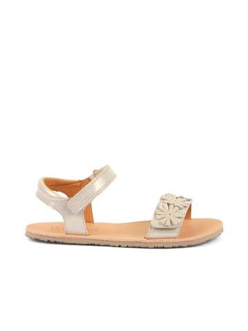 Sandales Barefoot FRODDO SANDAL FLEXY FLOWER II dorées shine