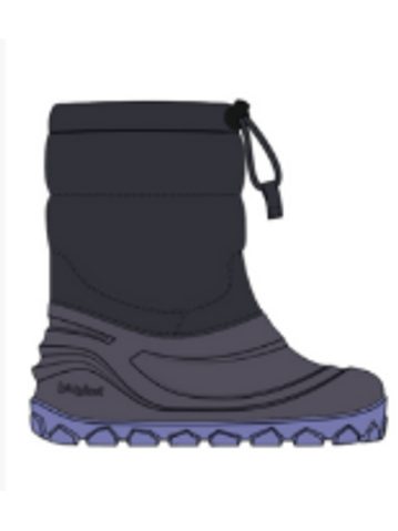 RAYVE SNOWSTORM Purple | Dětské barefoot sněhule