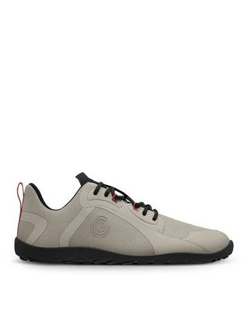 Pánské Barefoot Outdoorové Boty GROUNDIES® All Terrain Low Šedé