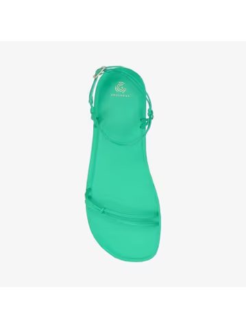Dámské Barefoot Sandály GROUNDIES® Cadiz Zelené