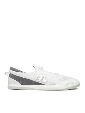 Barefoot Tenisky Slip-On Boty GROUNDIES® Osaka Bílo Šedé