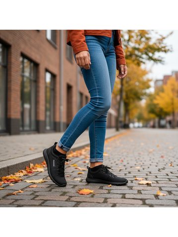 GROUNDIES® Lyon Grey Ženske Barefoot Superge