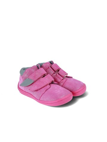 BEDA CELOROČNÍ VELUR BF0001/W/M/TS/2 JANETTE - užší pata | Dětské celoroční barefoot boty