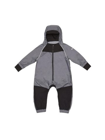 STONZ RAIN OVERAL Black Heather Grey 1