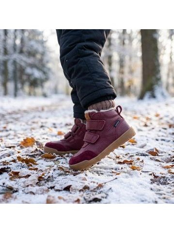 Dětské Barefoot Capáčky RAYVE CRAVITOS WINTER WOOL šedé