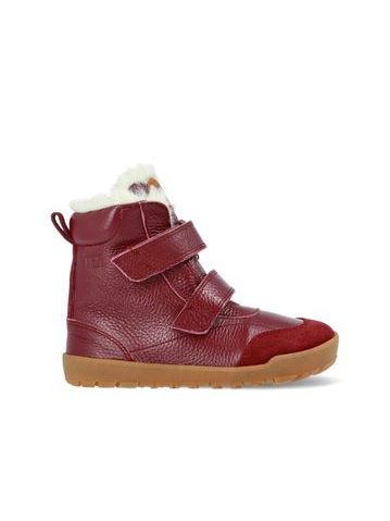 RAYVE LAHTI Kids' Barefoot Winter Boots Burgundy