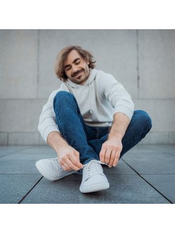 ANGLES LINOS 2.0 White | Barefoot tenisky