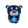 AFFENZAHN DĚTSKÝ BATOH PRO NEJMENŠÍ BEAR Blue