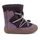 Dětské barefoot zimní boty FRODDO ZIMNÍ TEX TRACK WOOL fialové