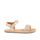 Kinder-Barfußsandalen FRODDO FLEXY FLOWER II Gold glänzend