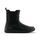 Damen-Barfuß-Chelsea-Stiefeletten ANGLES ORION Schwarz glatt