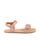 Kinder-Barfußsandalen FRODDO FLEXY FLOWER II Rosa glänzend