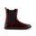 Barefoot chelsea laarzen voor dames ANGLES ORION bordeauxrood gelakt