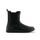 ANGLES ORION Women's Barefoot Chelsea Boots Black Smooth